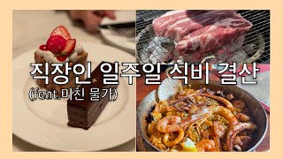 working vlogㅣGwanghwa-moon, Seoul, Koreaㅣlunch menu for working days