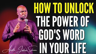 APOSTLE JOSHUA SELMAN - HOW TO UNLOCK THE POWER OF GOD'S WORD IN YOUR LIFE  #apostlejoshuaselman