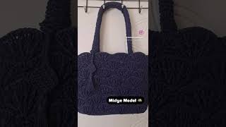 MİDYE MODEL 🪷 #crochet #knitting #hakeln #bag #handmade #orgumodel