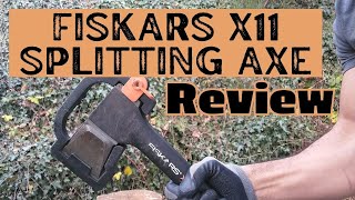 Fiskars X11 Splitting Axe Review \u0026 Demonstration