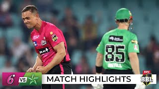 Sixers thrash Stars in record-breaking display | BBL|11