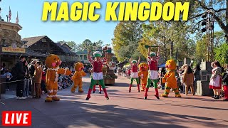 🔴 LIVE: Magic Kingdom Monday for rides, shows, parades and Fireworks at Walt Disney World 12/23/2024