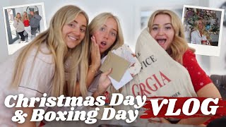 CHRISTMAS DAY \u0026 BOXING DAY VLOG! *what I got for my family!*