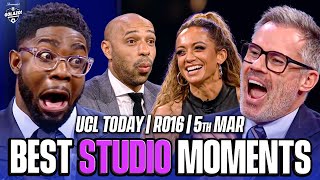 The BEST moments from UCL Today! | Richards, Henry, Abdo & Carragher | RO16, 5th March