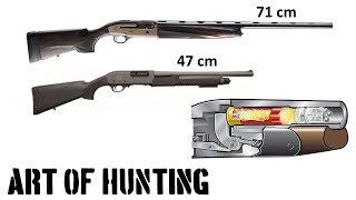 #اسلحه #صيد التجربه الثانيه لسرعه المقذوف: السبطانه الطويله و القصيره  Long vs. Short Barrel Test #2