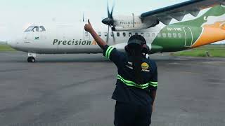 Behind the Scenes: Precision Air's Skilled Flight Maintenance Technicians in Action!