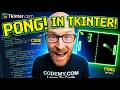 Create the Classic PONG Game in Tkinter - Tkinter.com