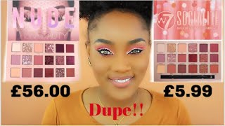 W7 SOCIALITE  PALETTE  EYE - MAKEUP | Tutorial