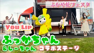 【ふっかちゃんステージ】ふかや花フェスタでのYou Lip×ふっかちゃん＆しーちゃんコラボステージ⭐︎レアなカッパ姿必見！歴代アテンド全員集合ほぼノーカット