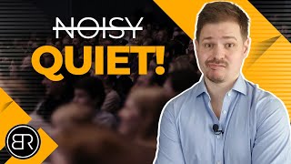 How to Make a NOISY Audience quiet - Presentation Skills