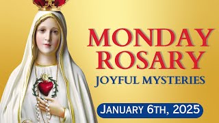 HOLY ROSARY 💖 Monday January 6, 2025 💖 Joyful Mysteries 💖 Today's Rosary🌹