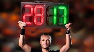 8-In Electronic Soccer Change Player Display Board Referee Substitution Boards Equipment