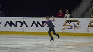 2017 Santa Claus Cup: Nikita SHEIKO(ISR) - FS CUBS BOYS ISU 9, Free skating