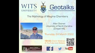 Wits Geotalks: Allen Glazner on \