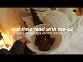 real time read with me 🧸 45 minutes with cozy background music