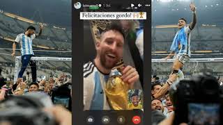 Celebrities and Football Players React  To Lionel Messi Winning The World Cup Final