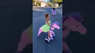 Hoverboard ponies 🤯 #christmaspresent #christmas #newtoys