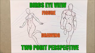 Drawing The Figure WORMS  Eye View Two Point Perspective