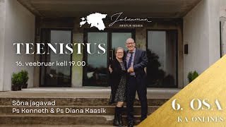 Ps Kenneth ja Diana Kaasik - 16.02.2023 (JKK - Järvamaa Kristlik Keskus)