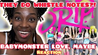 BABYMONSTER REACTION | Reaction to BABYMONSTER ‘s Love, Maybe | DRIP ALBUM