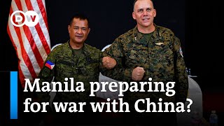 US, Filipino troops kick off biggest-ever military drills, what is the message to Beijing? | DW News