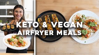 KETO Meals without Dairy/Meat I Vegan | Healthy | Airfryer