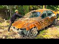 💡Project to restore a damaged old DAEWOO Nubira car / P1 Dismantling Parts and Restoring Rusty Areas