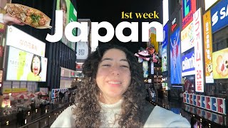 First week of a university student in Japan