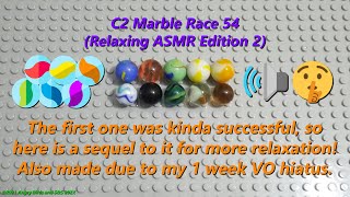 C2 Marble Race 54 (Relaxing ASMR Edition 2)