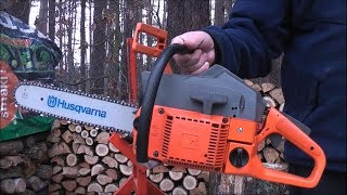 Husqvarna 42 chainsaw with 242 XP cylinder and piston