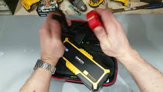 Gooloo GP4000 car jump start battery pack review.