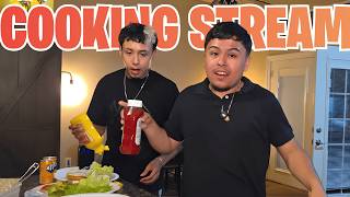 BENJY CHAVEZ | COOKING BURGERS FT. EZZMO AND YOYO + MUKBANG