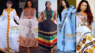 #Habesha Kemis#Ethiopian Cultural #new style #ዋውው ምርጥ የሀገር ባህል ፍሽን ቀሚሶች👌👌