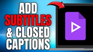 How to Add Subtitles and Closed Captions in Google Vids! (EASY GUIDE) [2025]