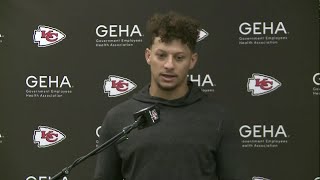 Patrick Mahomes talks about Kareem Hunt's game against the Chargers