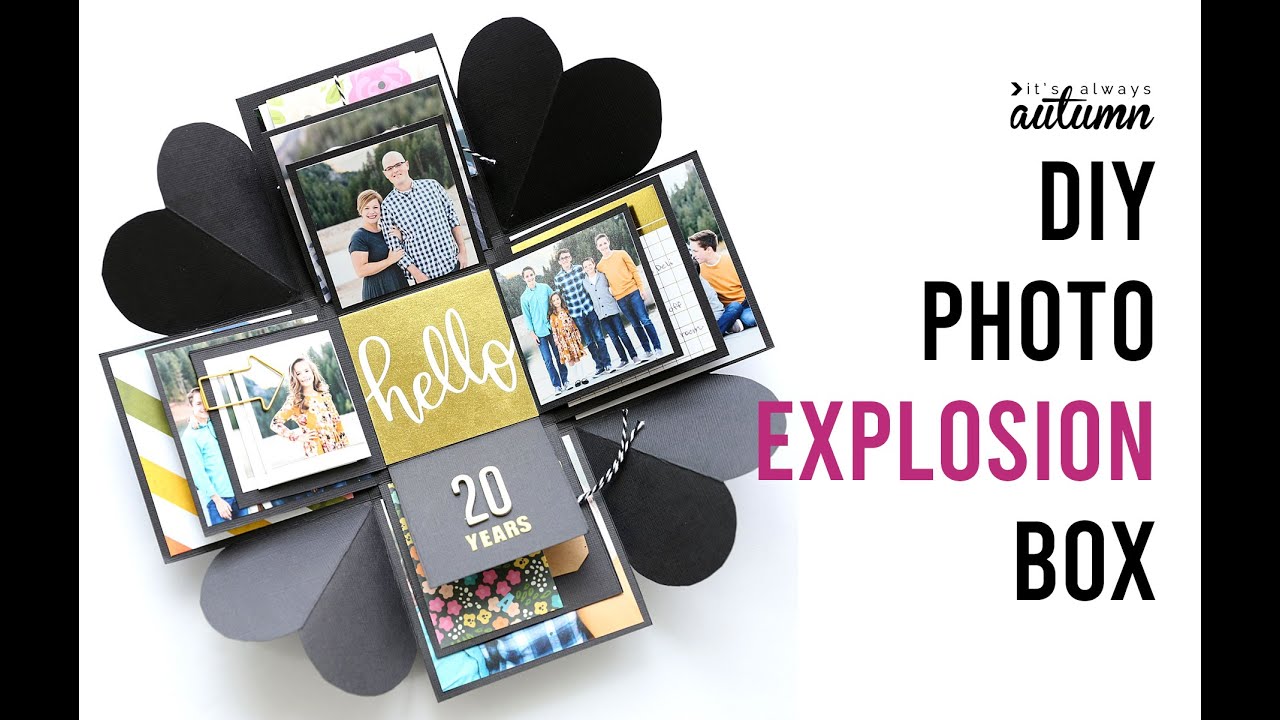 Explosion Box Instructions Youtube