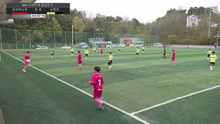 2021강원권역 중등리그_ 홍천FC U15 VS 강릉중