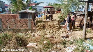 Most satisfying new plan of dumping soil to fill up base road by greatest teamwork for new road