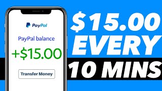 (NEW APP!) How To Earn +$15.00 EVERY 10 Minutes Online For FREE (Make Money Online 2022)