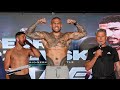 Tyson Pedro vs. Kris Terzievski + Curtis Scott vs Liam Messam • Full Weigh-In & final Face-Off Video