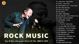 Alternative Rock Playlist 90s 2000s   Linkin Park, 3 Door Down, Creed, Hinder And More