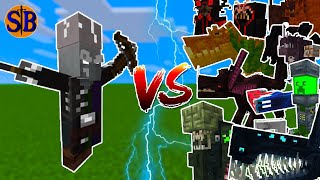 Magispeller vs Alex's cave | Minecraft Mob battle