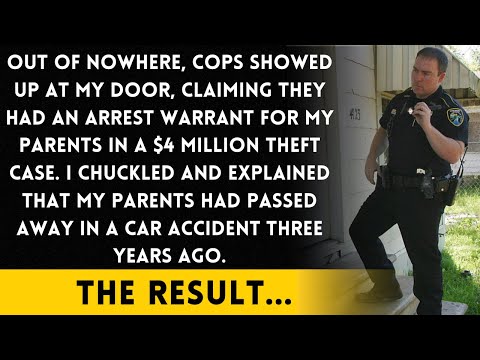 Out of nowhere, cops showed up with a warrant to arrest my parents for a 4 Million theft, but…