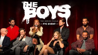 The Boys SERIES FINALE FYC Q&A | Eric Kripke, Jack Quaid, Jensen Ackles & Cast SPOILERS