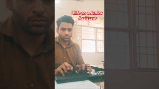 Upsssc junior assistant 1262 typing | #shorts #shortvideo #ytshorts #motivation