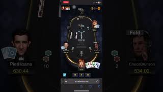 PLO6. 德州扑克 奥马哈 顺+抽花vs顶三条 底池212美元 #poker #casino #plo