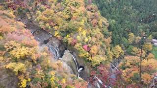 2022年(令和4年)11月5日　袋田の滝　上から