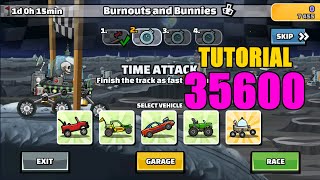 😉👌🔥 35600 Tutorial (Burnouts And Bunnies) - Hill Climb Racing 2
