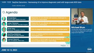 Harnessing AI to improve diagnostic yield | SeqOne Genomics ESHG corporate satellite 2023