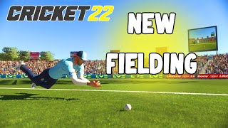 Cricket 22 New Fielding Gameplay | Cricket 22 Update